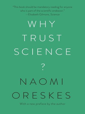 cover image of Why Trust Science?